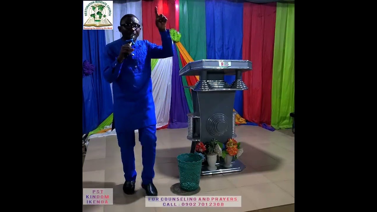 RESTORATION MANDATE CHURCH,  Cross Over Topic: Possessing The New Year.