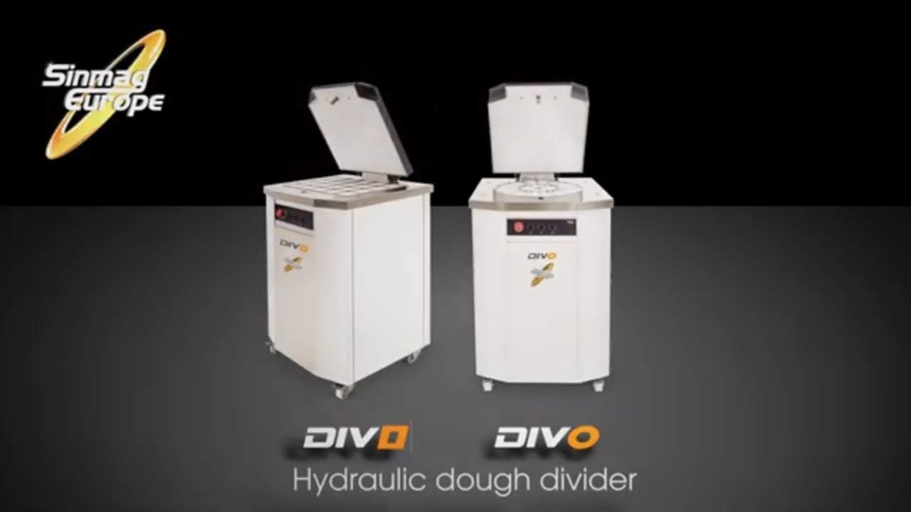 Hydraulic Dough Divider // Divo // Sinmag Europe // Precision and Efficiency for Artisan Baking