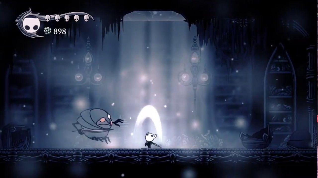 Hollow Knight - Mini boss _-_ Guerreiro das almas /Soul warrior - Steel Soul Mode / Speedrun