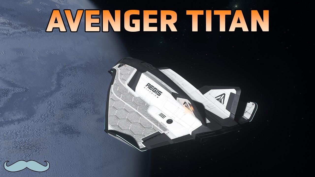 Обзор Aegis Avenger Titan | Star Citizen 4.8 Геймплей в 4K