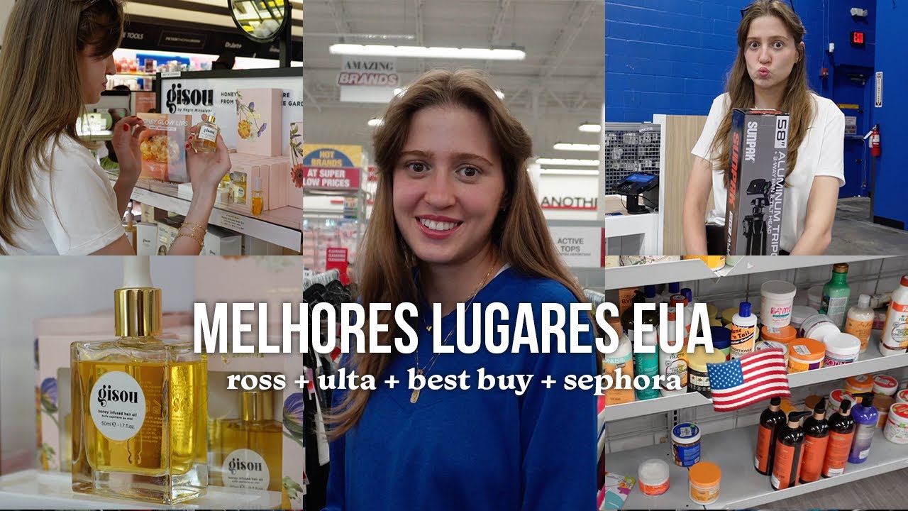 MELHORES LUGARES PARA COMPRAR NOS ESTADOS UNIDOS!