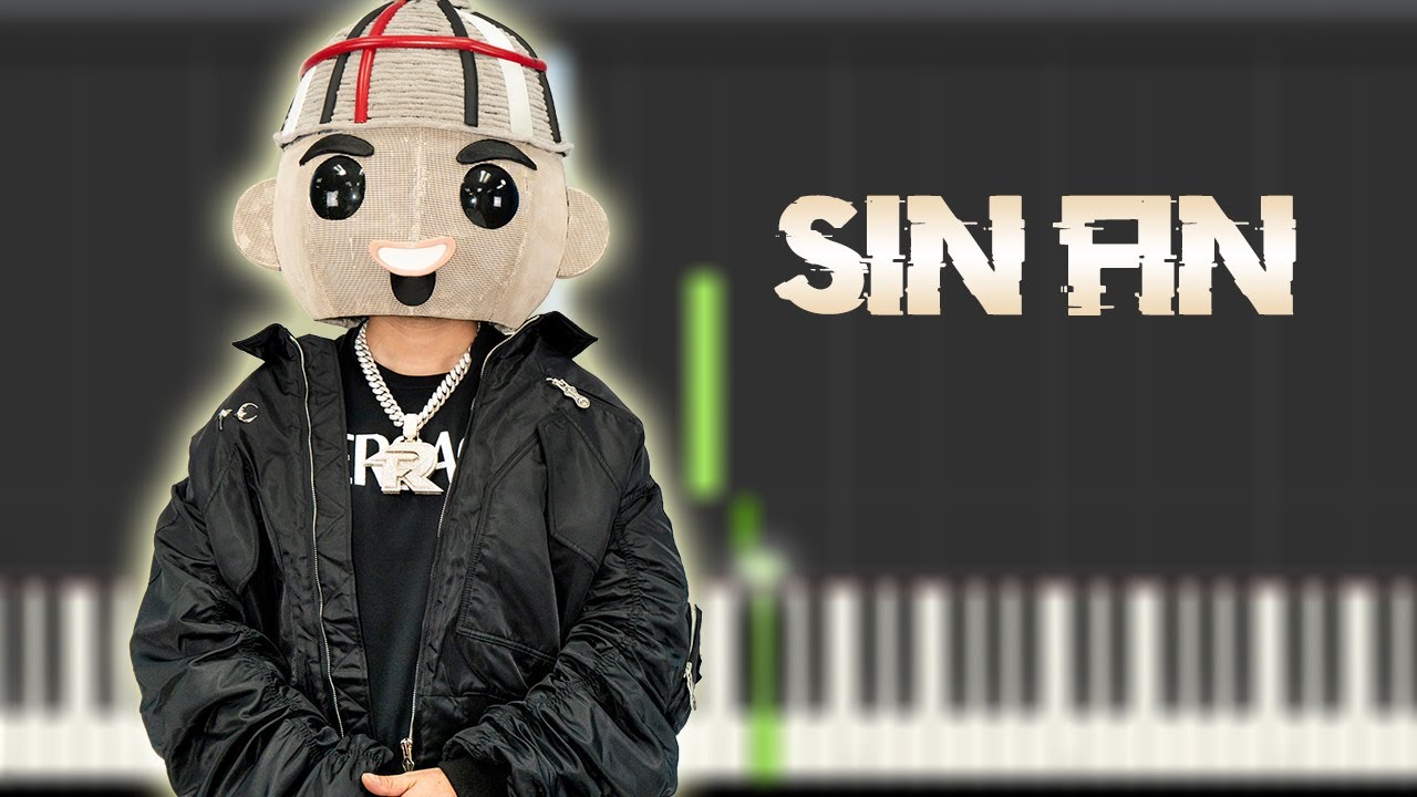 Chuyin - Sin Fin | Piano Tutorial  / Partitura / MIDI