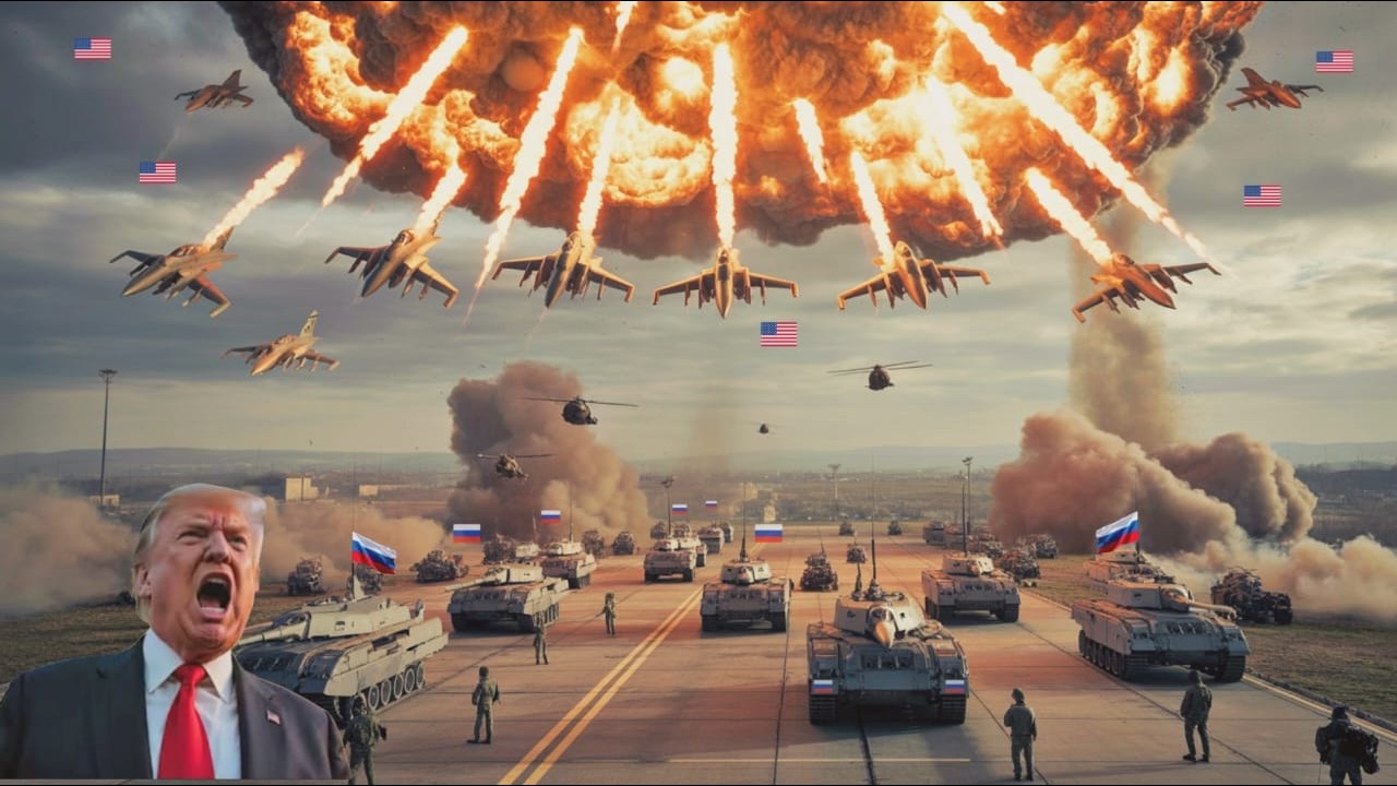 Сегодня! Американские истребители падают с неба — смотрите, что происходит! — ARMA 3