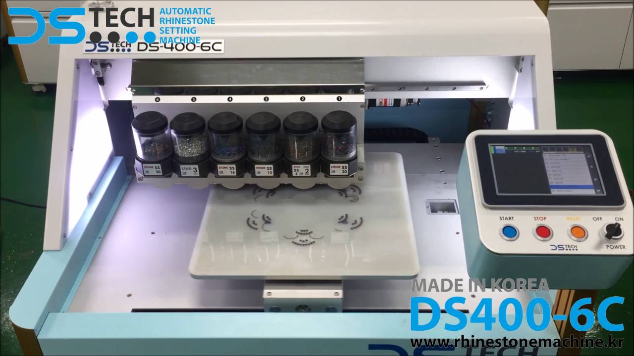 How to use rhinestone setting machine