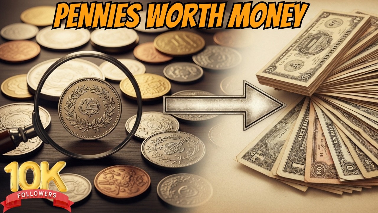 TOP  MOST VALUABLE USA PENNIES IN HISTORY! PENNIES WORTH MONEY,
