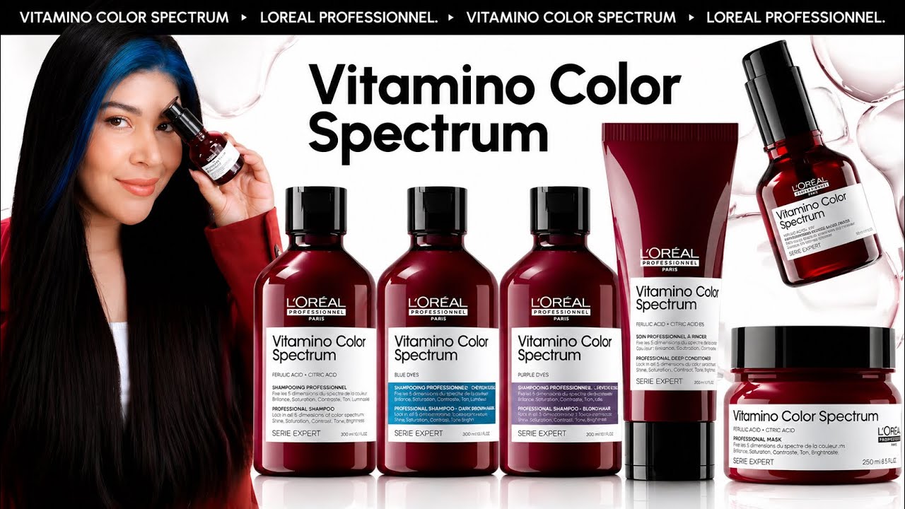 ❤️ VITAMINO COLOR ESPECTRUM L'Oréal Professionnel: Cor vibrante por mais dias