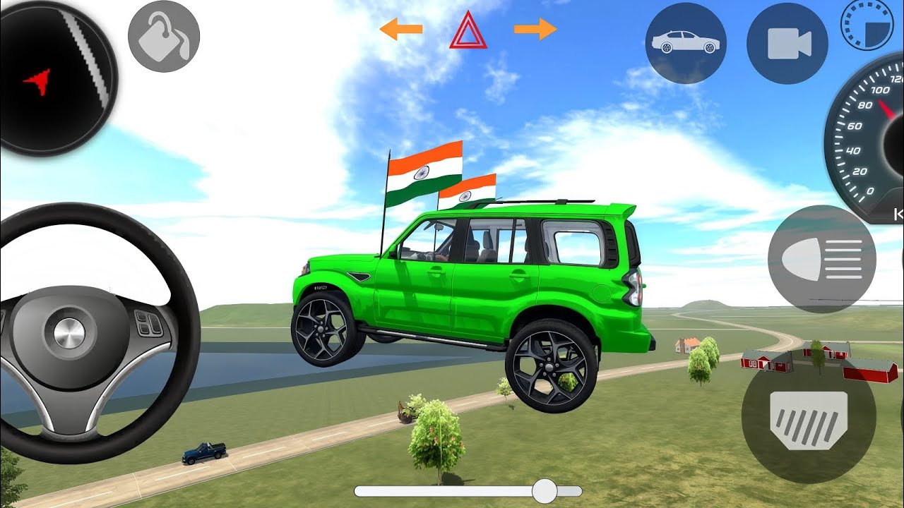 Modified Mahindra Scorpio😈 Game:Indian Green Scorpio(Car Wala Game)Car Game Android Game#2026  