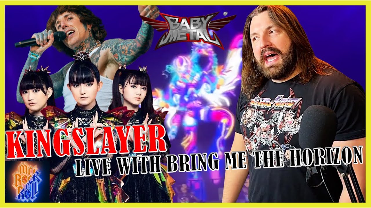 Su Got Me Here! | Kingslayer - Bring Me The Horizon and Babymetal Live For The First Time | REACTION
