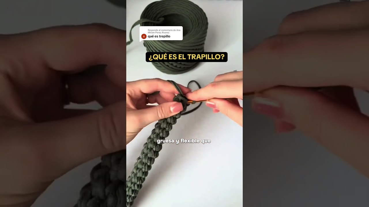 &iquest;Qu&eacute; es el trapillo? #bolsosdetrapillo #carterasacrochet #trapillo crochet #crochet #handmade