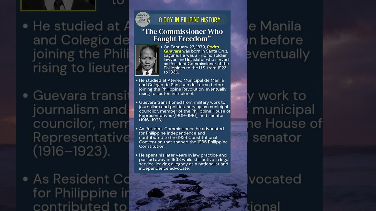 February 23, 1879 - &ldquo;The Commissioner Who Fought Freedom&rdquo;