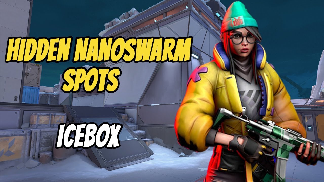 Killjoy hidden nanoswarm spots - Icebox | Valorant