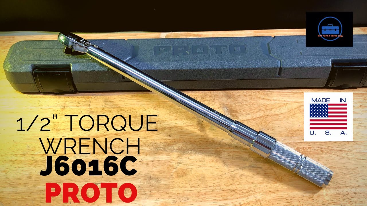 Building A Tool Bag (Proto J6016C Torque Wrench)