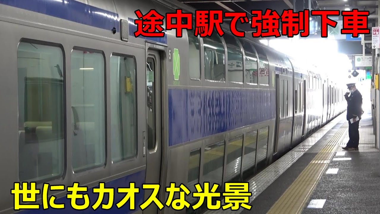常磐線のグリーン車に乗ったらとんでもないことに！？