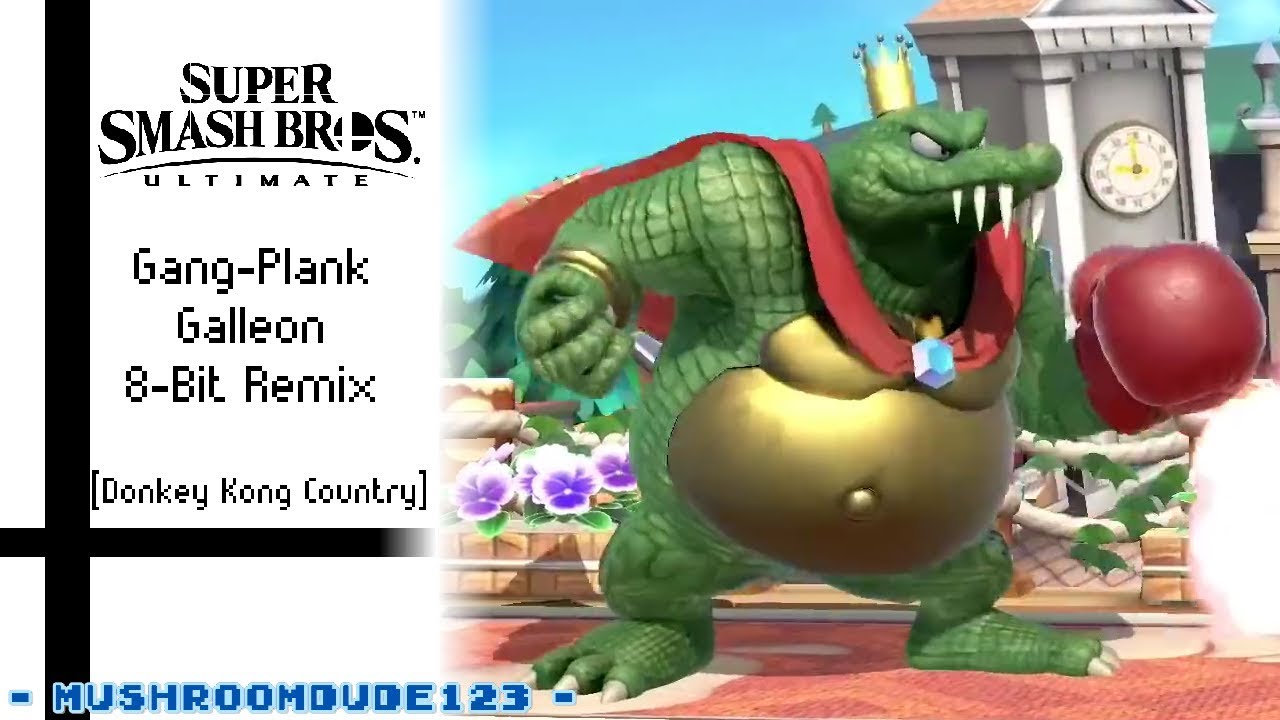 Gangplank Galleon 8-Bit Remix - Super Smash Bros. Ultimate [Donkey Kong Country]