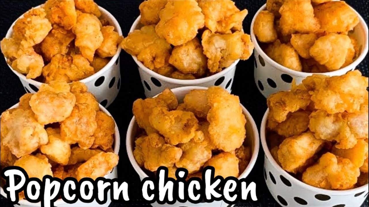 POPCORN CHICKEN | EASY SNACKS | CHICKEN BITES RECIPE