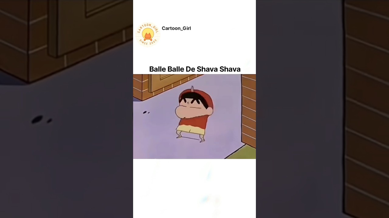 Balle Balle De Shava Shava😘 #shorts #shinchan #shinchancartoon #shinchanlover #shinchanlover