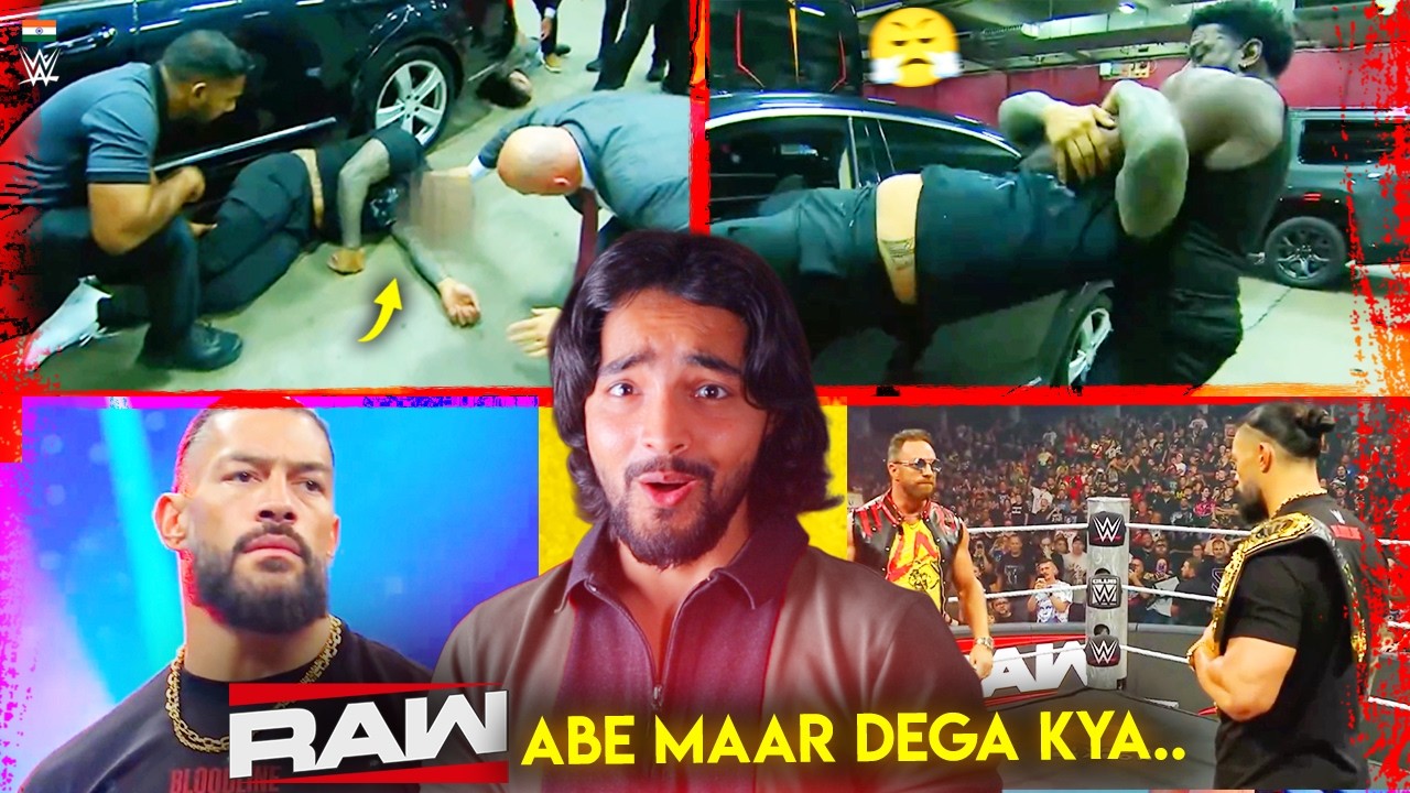 'Khatarnaak-Raw🥷🔥' Roman Reigns OTC (One Tremendous Coward) - WWE Raw Highlights