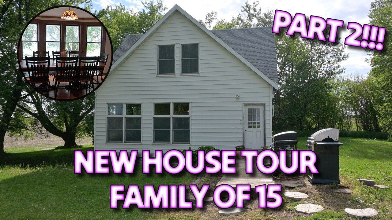FAMILY of 15 Indoor House Tour!!! (Large Family Adoption Life)