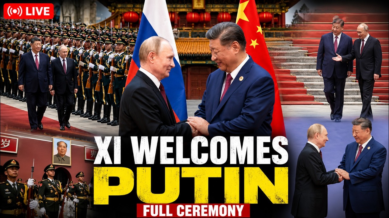FULL VIDEO: Xi Jinping Welcomes Vladimir Putin In Grand Beijing Ceremony | China-Russia Power Meet