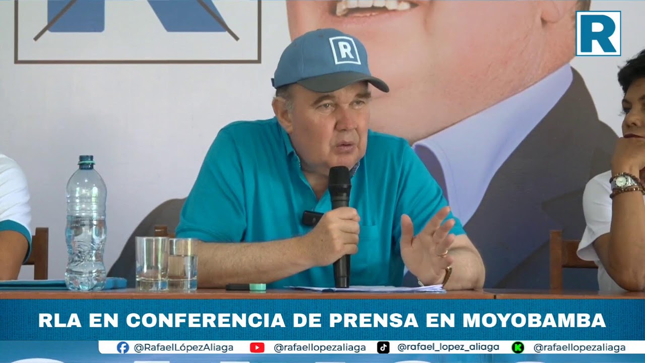 RLA EN CONFERENCIA DE PRENSA EN MOYOBAMBA