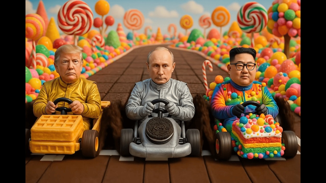 What Happens Inside a Real Chocolate Factory? | Trump, Putin & Kim Jong Un's Chocolate Adventure!