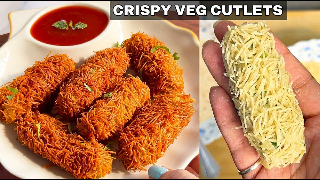 Halwai Secret: Veg Cutlet at Home Now! Delicious Taste Here #snacks #nasta #video