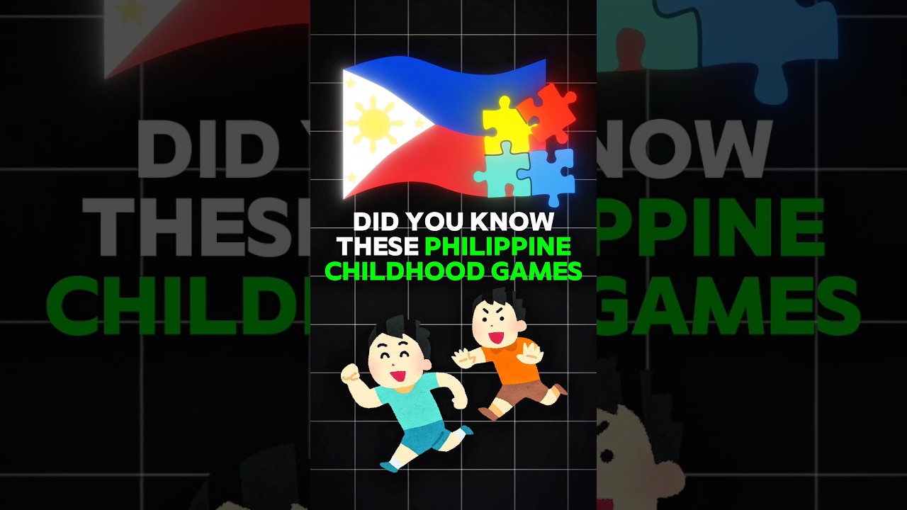 The Philippine Childhood Games?! 🇵🇭