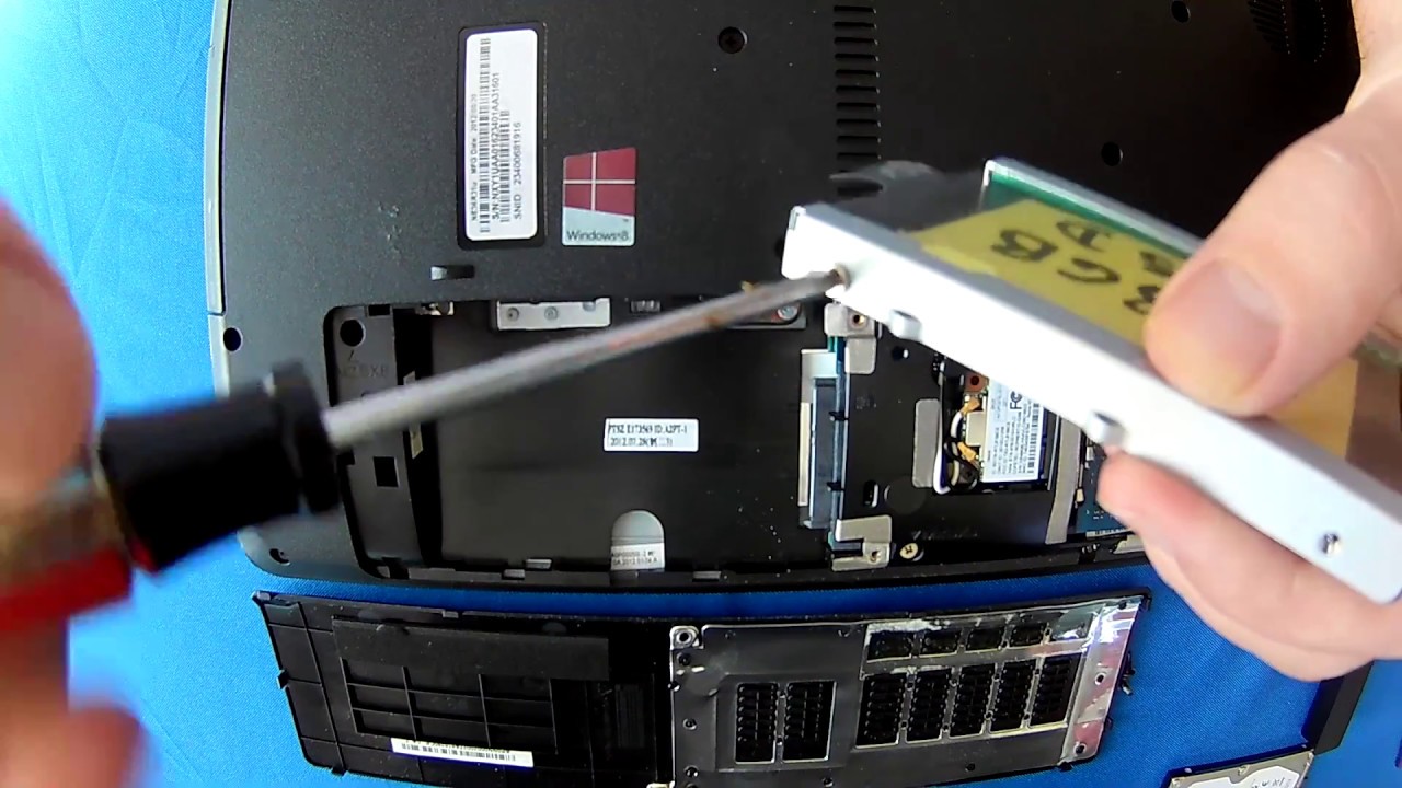 How to upgrade Gateway NE56R31ru with SSD