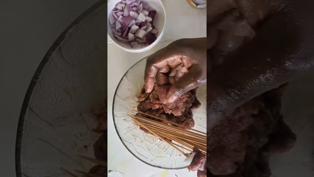 Suya surprise for anniversary feast! More dishes coming this week! #suya #30DaysVlogChallenge