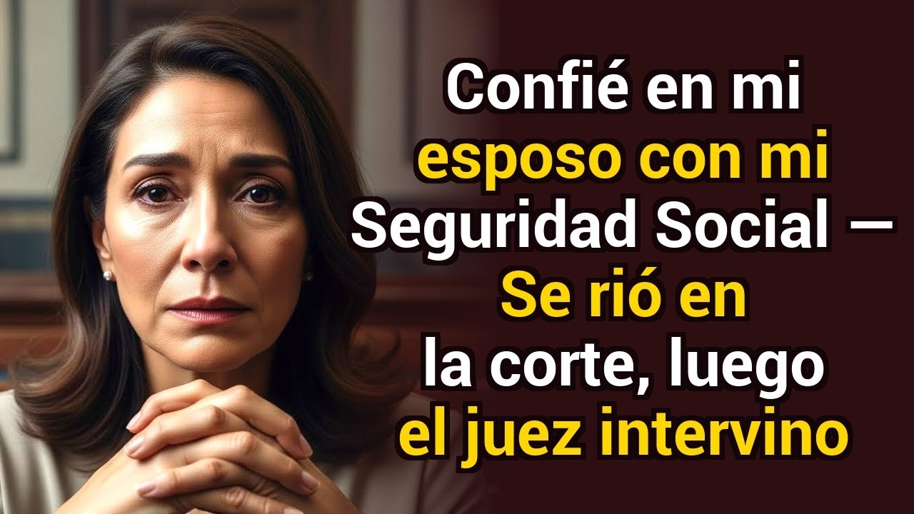 Confié en mi esposo con mi Seguridad Social — Se rió en la corte, luego el juez intervino