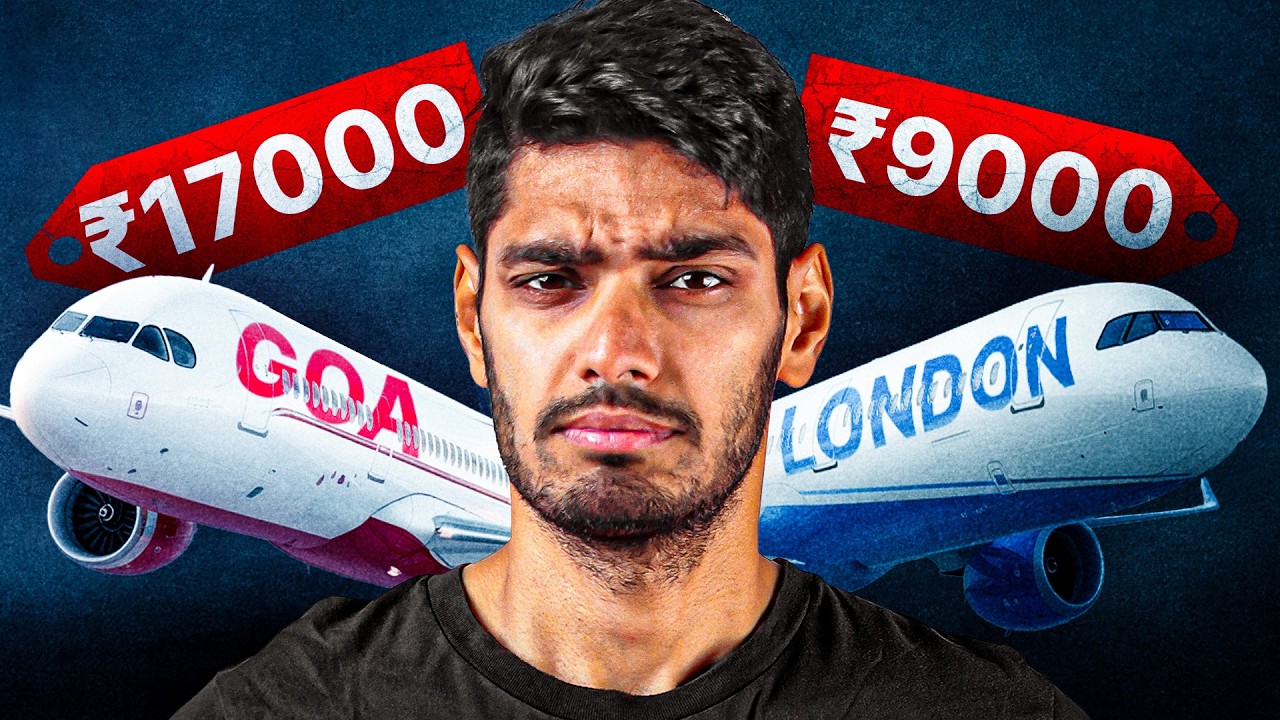 Why are flights in India CRAZY EXPENSIVE @mohak_mangal