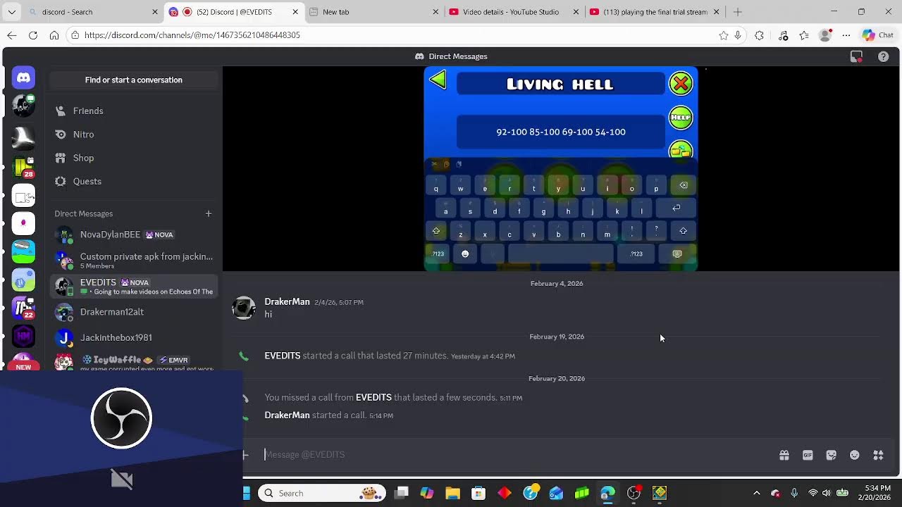 playing the final trial stream 1