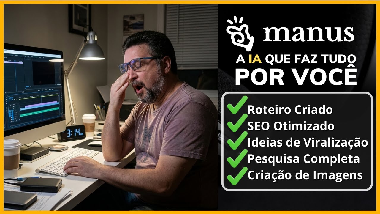 Pare de Criar Conteúdo: Essa IA faz TUDO (Roteiro, Capa e Vídeo)