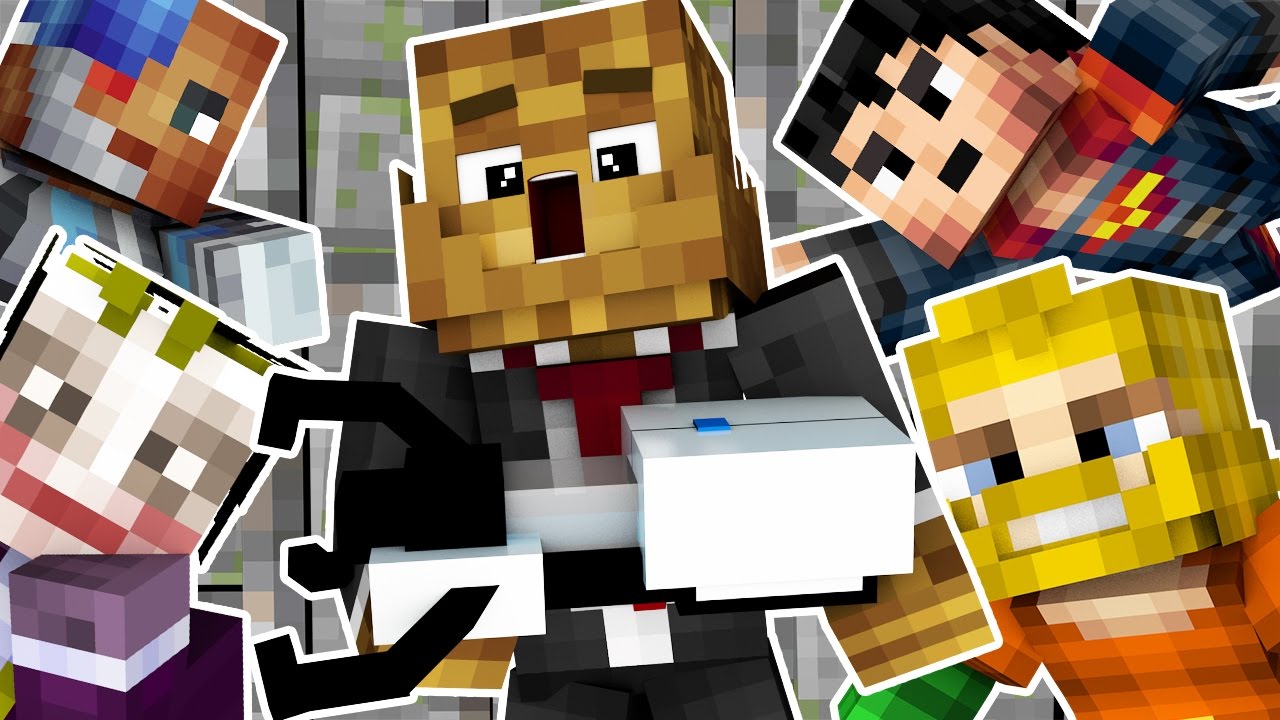 SUPERHERO COPS AND ROBBERS HIDE AND SEEK MOD - Minecraft Mod (SUPER PRISON) | JeromeASF