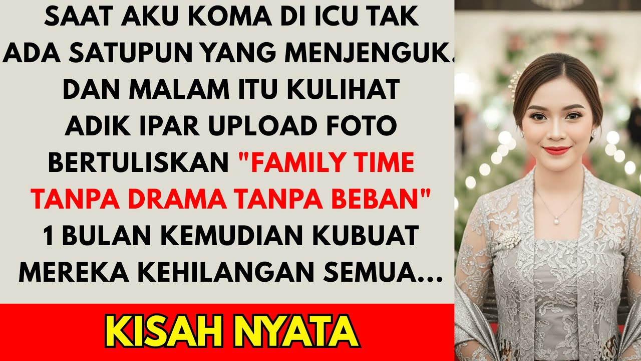 SAAT AKU KOMA DI ICU SUAMI DAN MERTUANYA MALAH LIBURAN MEWAH - KUBALAS SAMPAI MEREKA KEHILANGAN ...