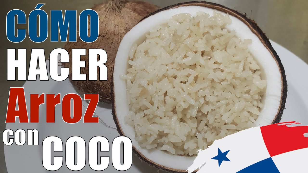 Cómo hacer arroz con coco estilo Panameño | Zu cocina