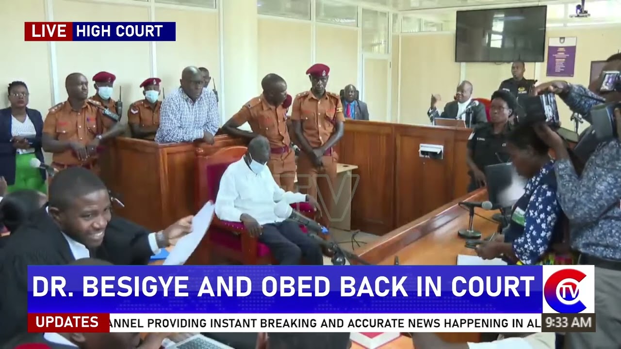 BREAKING: Dr. Kizza Besigye and Obed Lutale Appear in Court—Latest Updates