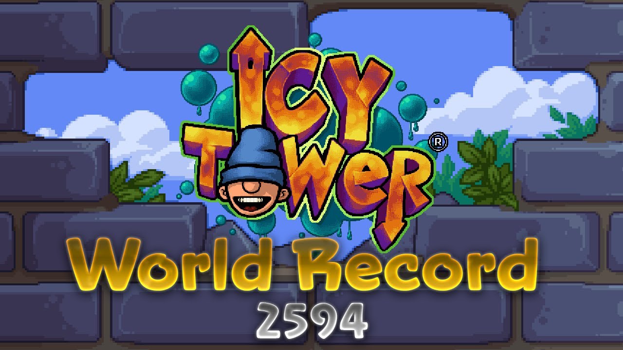 Icy Tower World Record 2594 Floors by CubeoOr