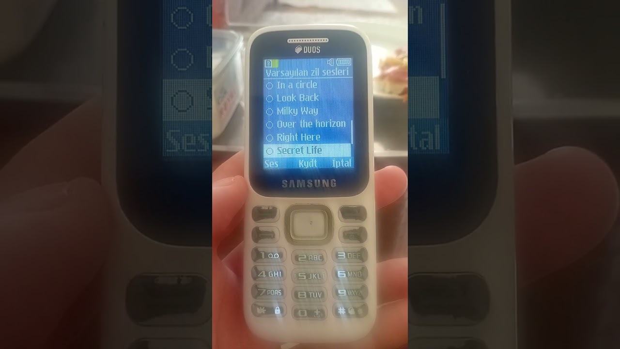 Samsung sm b310e orijinal zil sesi 