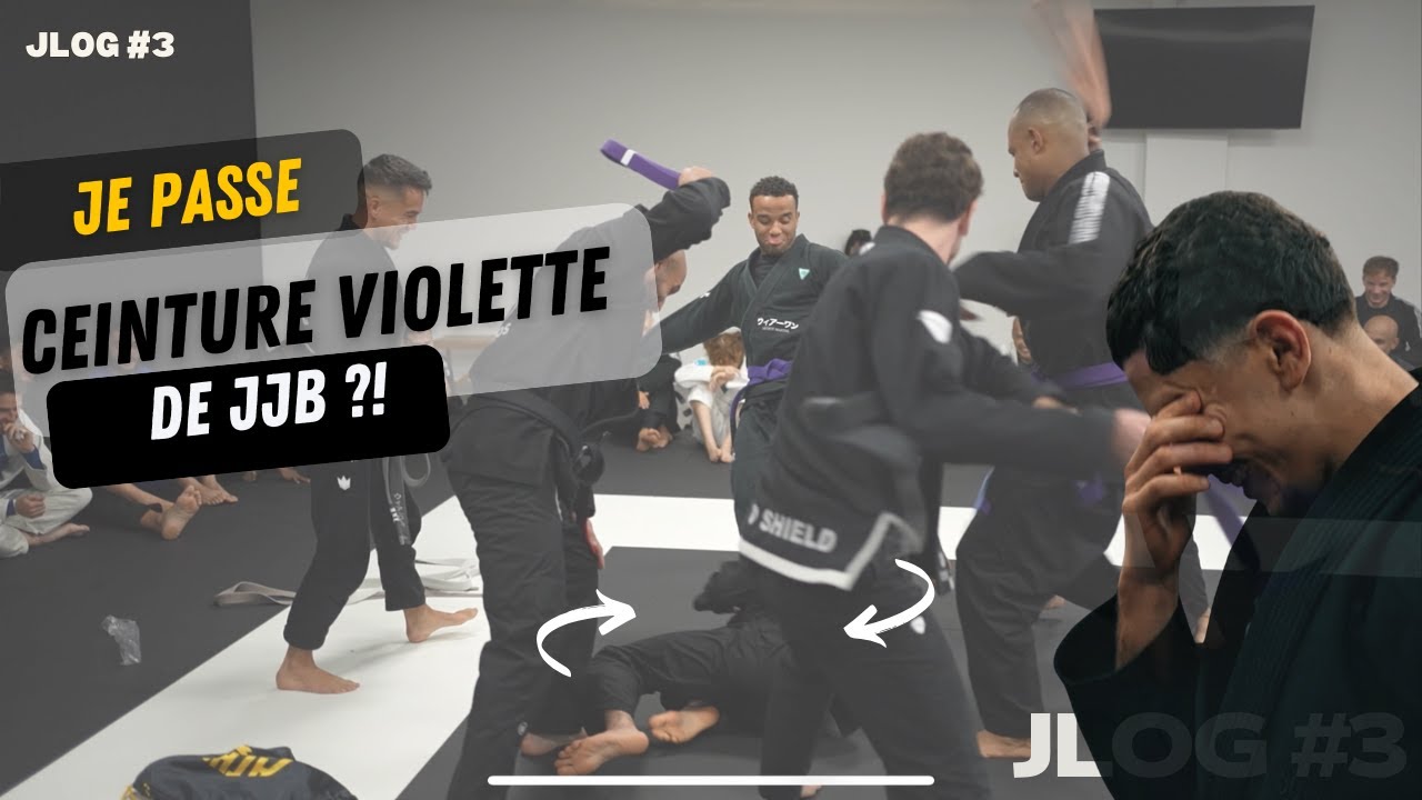 JLOG #3 Je passe ceinture violette de JJB ?! Inauguration du club Honos