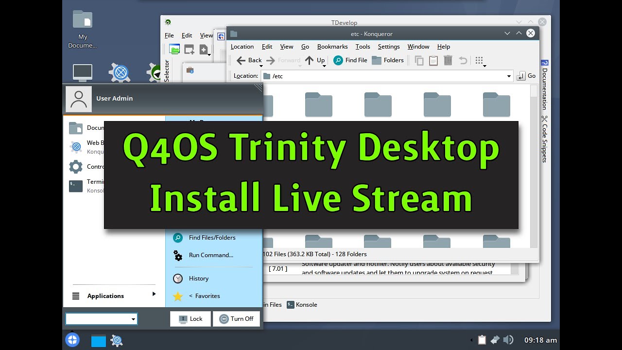 Q4OS Linux install on laptop in live stream #live #linux #howto  | RiRi Linux Live Stream