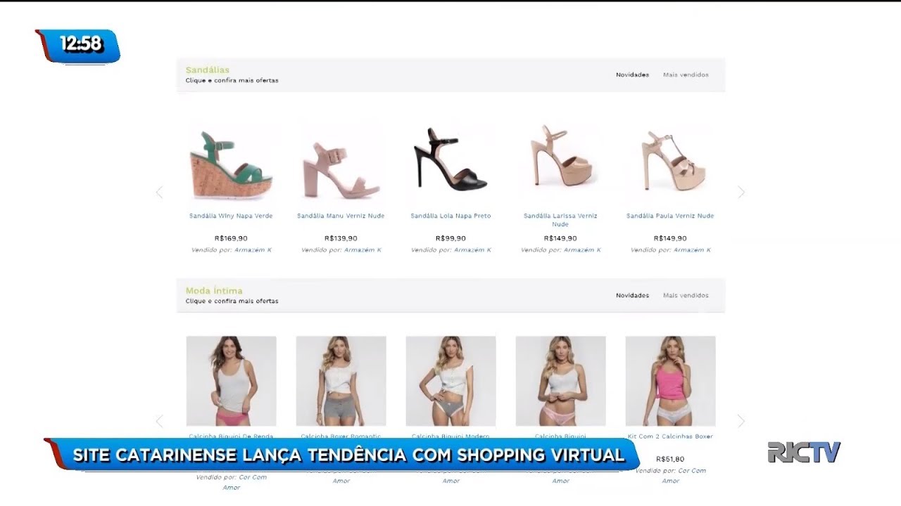Site catarinense lan&ccedil;a tend&ecirc;ncia com shopping virtual