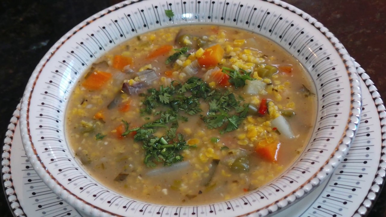 Sopa de cuchuco de maiz - como preparar sopa de cuchuco de maiz amarillo