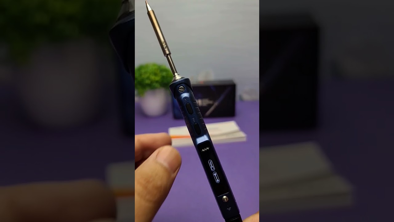 Miniware TS101 Smart Soldering Iron Fast Heating Digital Display #solderingiron #ts101