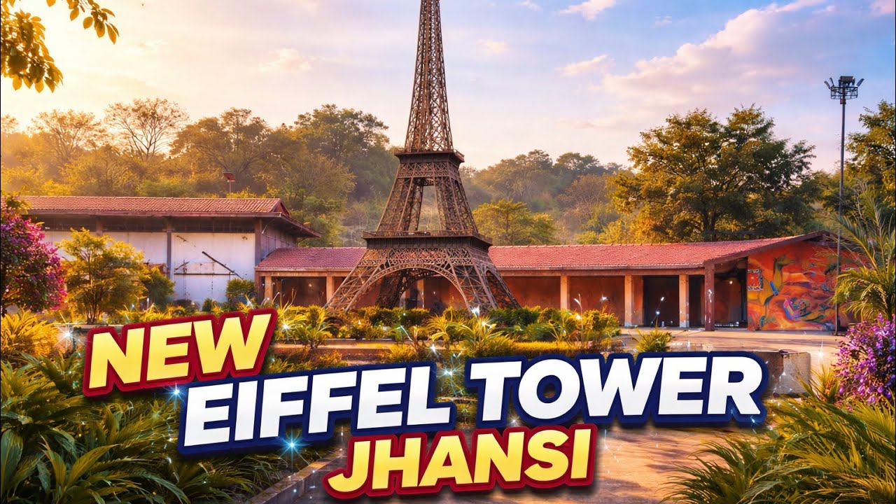Jhansi mein Eiffel Tower😱