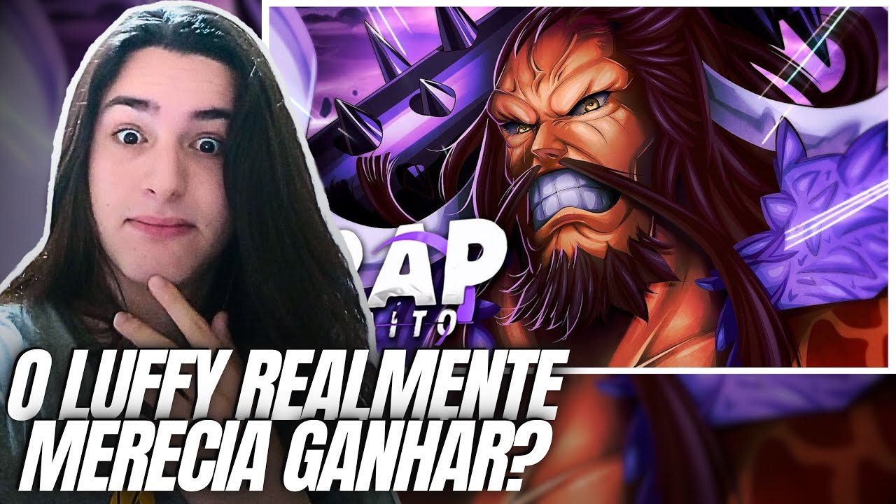 LUFFY ROUBA MUITO! REAGINDO a Kaidou (One Piece) | Dragão | Kaito | REACT