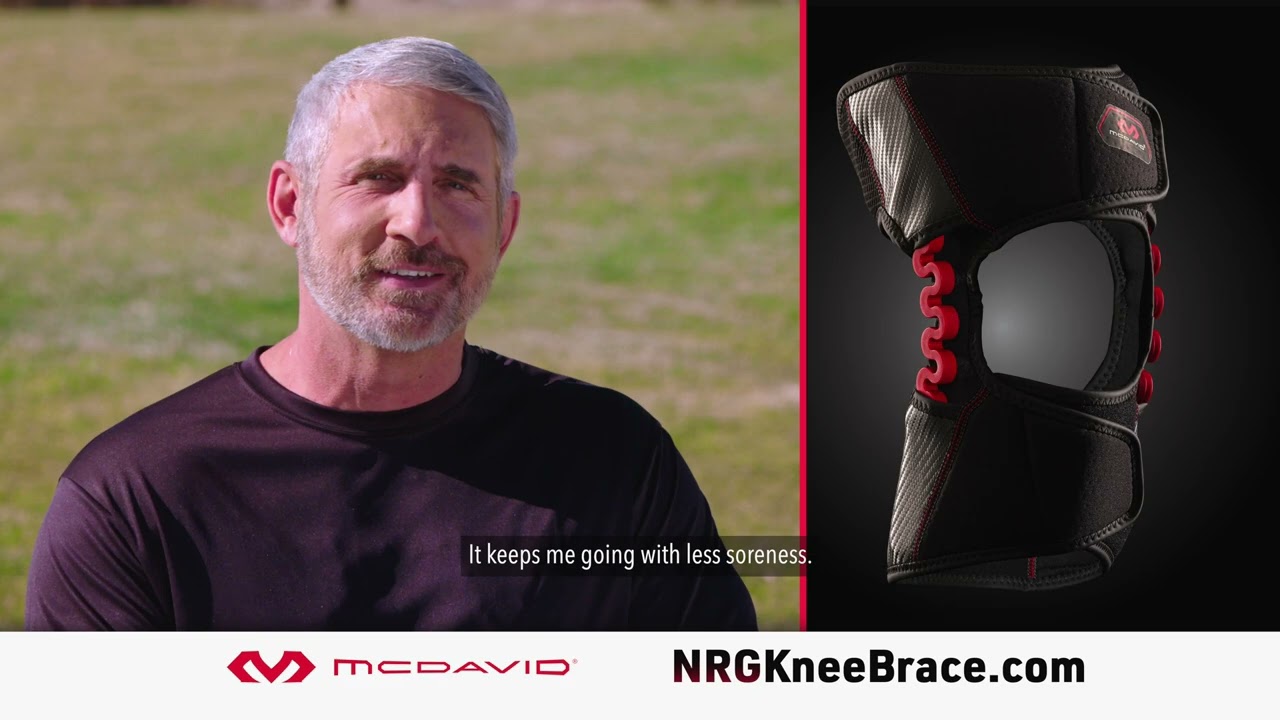 NRG Knee Brace Spring Hinge Technology