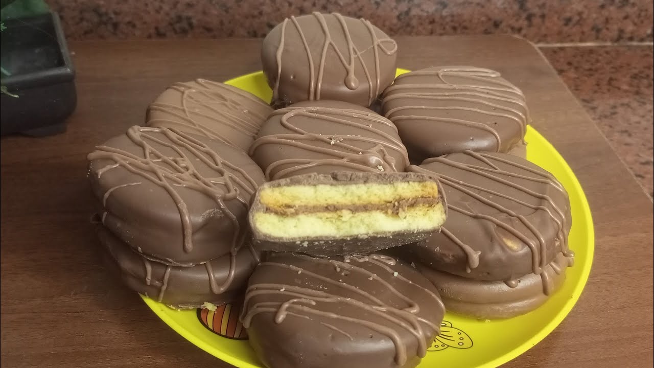 بسكوت الطفوله/بسكوت بيمبو/اسهل واسرع والذ بسكوت،😍😋