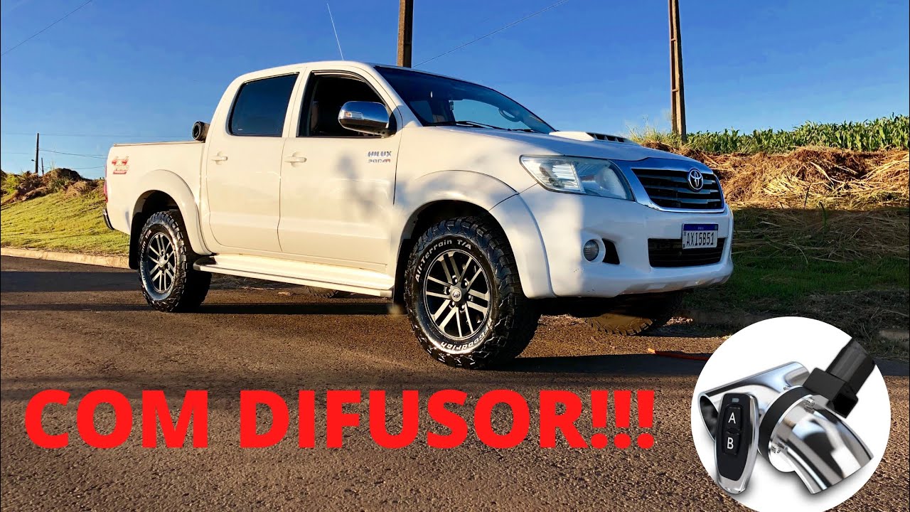 Rolê com Toyota Hilux 3.0 Srv Top 2013