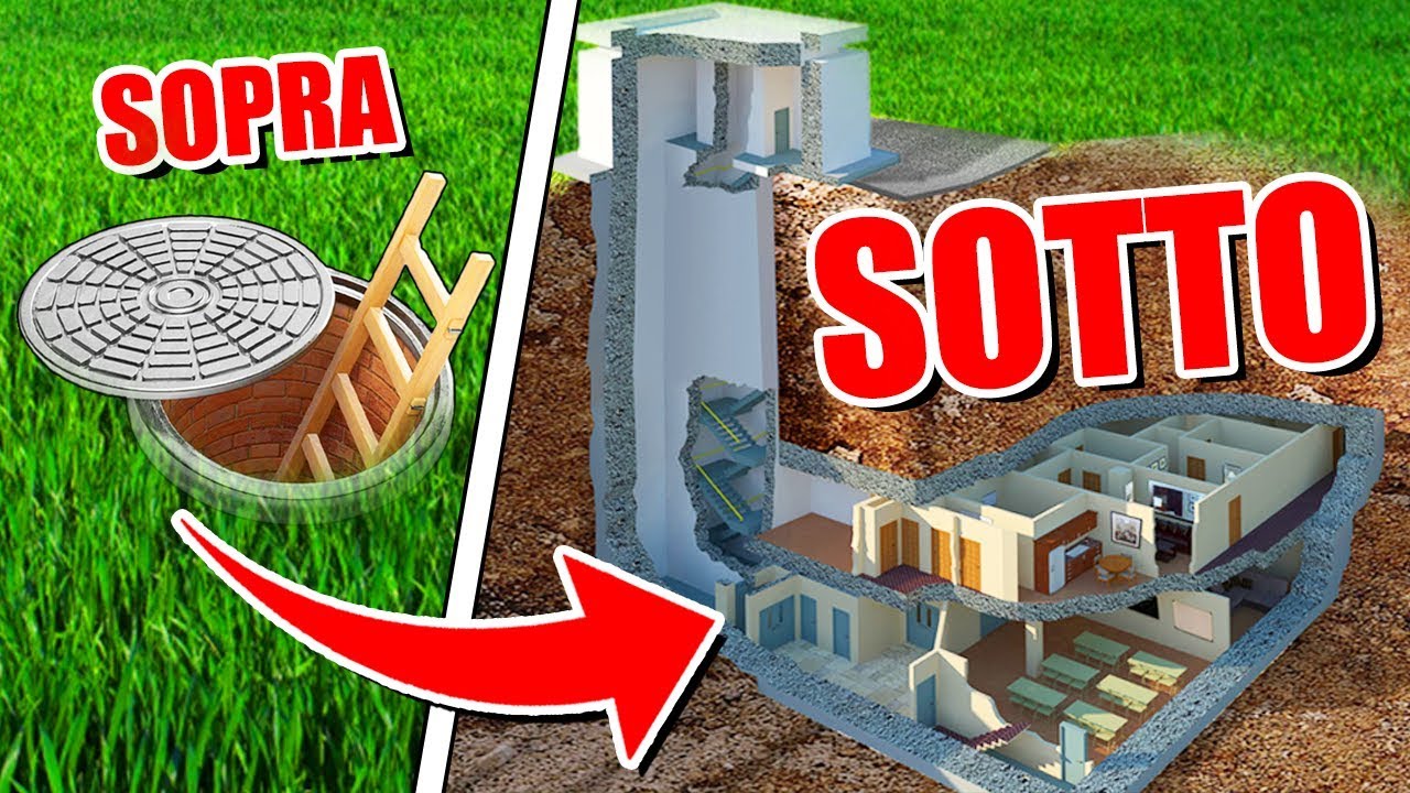 COSTRUIAMO UNA CASA DENTRO AL BUNKER ANTI-ATOMICO! - House Flipper